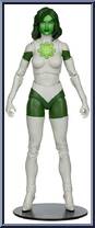 Jade (Red Platinum) from DC Multiverse - Basic Series manufactured by McFarlane [Loose]