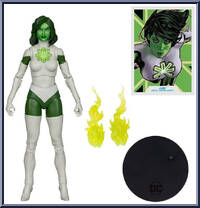 Jade (Red Platinum) from DC Multiverse - Basic Series manufactured by McFarlane [Loose]