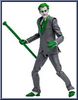 Joker (Black & White Accent Edition) from DC Multiverse - Batman: Three Jokers manufactured by McFarlane [Loose]