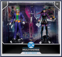 Joker & Punchline from DC Multiverse - Basic Series manufactured by McFarlane [Front]