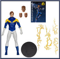 Lightning Lad (Legion of Super-Heroes) (Platinum) from DC Multiverse - Collector Edition manufactured by McFarlane [Loose]