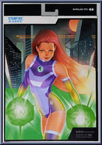 Starfire (Platinum Edition) from DC Multiverse - Collector Edition manufactured by McFarlane [Back]