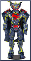 Superman (Energized Unchained Armor) (Gold Label) from DC Multiverse - Basic Series manufactured by McFarlane [Loose]