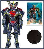 Superman (Energized Unchained Armor) (Gold Label) from DC Multiverse - Basic Series manufactured by McFarlane [Loose]