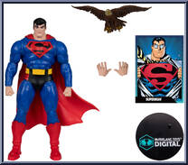 Superman (Our Worlds at War) (Digital) from DC Multiverse - Basic Series manufactured by McFarlane [Loose]