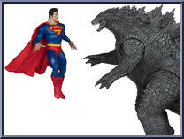 Superman vs. Godzilla Action Figure