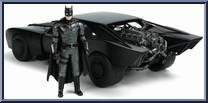Batman & Batmobile from DC - Nano MetalFigs - Basic Series manufactured by Jada Toys [Loose]