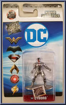 Cyborg from DC - Nano MetalFigs - Basic Series manufactured by Jada Toys [Front]