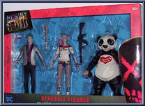 Joker / Harley Quinn / Panda Action Figure