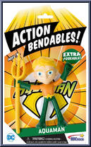 Aquaman from DC - Action Bendables manufactured by NJ Croce [Front]