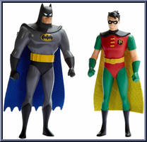 Batman & Robin from DC - Animated Series manufactured by NJ Croce [Loose]