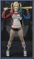 Harley Quinn from DC - S.H. Figuarts - Suicide Squad manufactured by Bandai [Loose]