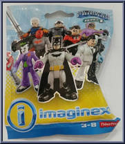 Slade (Deathstroke) (Unmasked) from DC Super Friends - Imaginext Blind Bags 1 manufactured by Fisher-Price [Front]