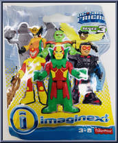 Martian Manhunter (Clear) from DC Super Friends - Imaginext Blind Bags 3 manufactured by Fisher-Price [Front]