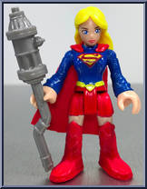Supergirl from DC Super Friends - Imaginext Blind Bags 5 manufactured by Fisher-Price [Loose]