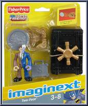 Two-Face (with Safe) from DC Super Friends - Imaginext manufactured by Fisher-Price [Front]