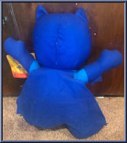 Batman (Light Blue / Dark Blue) from DC Super Friends - Plush manufactured by Toy Factory [Loose]