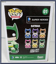 Batman (Green) from DC Super Heroes - Pop! Vinyl Figures manufactured by Funko [Back]