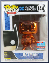 Batman (Orange Chrome) from DC Super Heroes - Pop! Vinyl Figures manufactured by Funko [Front]