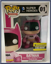 Batman (Pink) from DC Super Heroes - Pop! Vinyl Figures manufactured by Funko [Front]