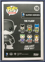 Flash (Black / White) from DC Super Heroes - Pop! Vinyl Figures manufactured by Funko [Back]