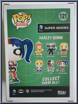 Harley Quinn from DC Super Heroes - Pop! Vinyl Figures manufactured by Funko [Back]