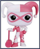 Harley Quinn (Mallet) (Pink / White) from DC Super Heroes - Pop! Vinyl Figures manufactured by Funko [Loose]
