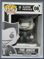 Joker (Black / White) from DC Super Heroes - Pop! Vinyl Figures manufactured by Funko [Front]