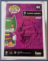 Joker Batman-Batman from DC Super Heroes - Pop! Vinyl Figures manufactured by Funko [Back]