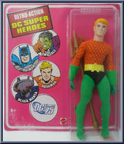 Aquaman from DC Super Heroes - Retro-Action manufactured by Mattel [Front]