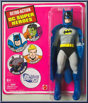 Batman from DC Super Heroes - Retro-Action manufactured by Mattel [Front]