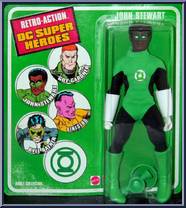 John Stewart from DC Super Heroes - Retro-Action manufactured by Mattel [Front]
