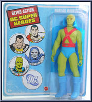 Martian Manhunter from DC Super Heroes - Retro-Action manufactured by Mattel [Front]