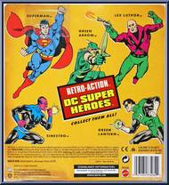 Sinestro (Black / Blue) from DC Super Heroes - Retro-Action manufactured by Mattel [Back]