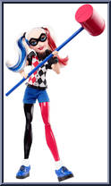 Harley Quinn from DC Super Hero Girls - 12" Dolls manufactured by Mattel [Loose]