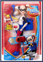 Harley Quinn (Mallet Launcher) from DC Super Hero Girls - Dolls manufactured by Mattel [Front]
