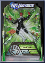 Abin Sur (Black Lantern) from DC Universe Classics - Green Lantern Classics - Wave 1 manufactured by Mattel [Front]