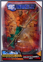 Aquaman, King of Atlantis (Long Hair) (Chase) from DC Universe Classics - Wave  2 manufactured by Mattel [Front]