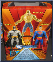 Batman from DC Universe Classics - Giants of Justice manufactured by Mattel [Back]