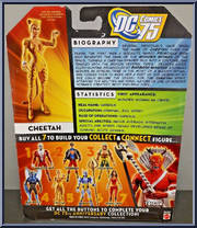 Cheetah (Modern) (Black Unitard) from DC Universe Classics - Wave 13 manufactured by Mattel [Back]