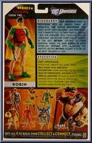 Robin (Classic) from DC Universe Classics - Wave 16 manufactured by Mattel [Back]