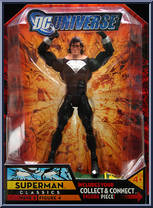 Superman (Black Suit) from DC Universe Classics - Wave  6 manufactured by Mattel [Front]