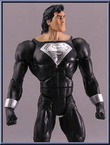 Superman (Black Suit) from DC Universe Classics - Wave  6 manufactured by Mattel [Loose]