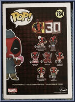 Deadpool (Sherlock) from Deadpool - Pop! Vinyl Figures manufactured by Funko [Back]