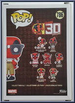 Deadpool (Nerd) from Deadpool - Pop! Vinyl Figures manufactured by Funko [Back]