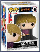 Rick Allen from Def Leppard - Pop! Vinyl Figures manufactured by Funko [Front]