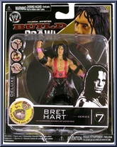 Bret Hart from Deluxe Build N' Brawl - Series 7 manufactured by Jakks Pacific [Front]