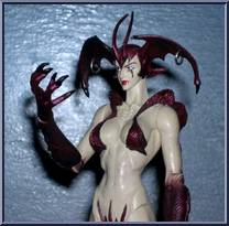 Devilman-Lady - U.S. Version (Crimson Ghost) from Devilman - Series 1 manufactured by Fewture [Loose]