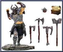 Whirlwind Barbarian (Epic) from Diablo IV - Basic Series manufactured by McFarlane [Loose]