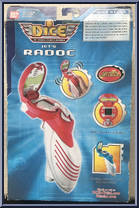Jet's Radoc from D.I.C.E. - Basic Series manufactured by Bandai [Back]